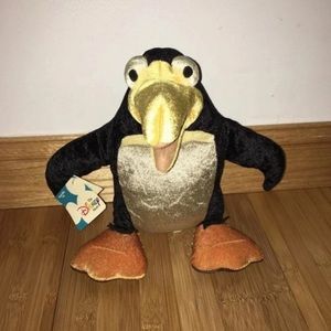 NWT Disney The Little Mermaid 2 Tip the Penguin Plush